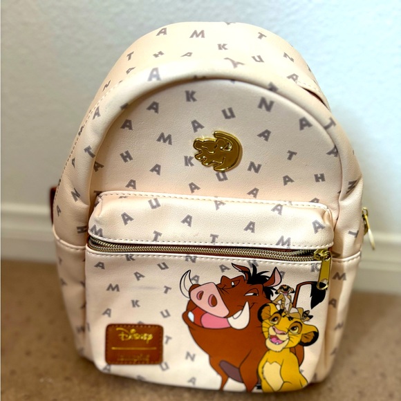 Lion King Disney Loungefly Backpack..Used only once - Picture 1 of 3